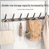 Wall-Mounted Coat and Clothes Hook – No-Punch Behind-Door Wardrobe Rack for Entrance and Hallway