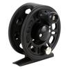 Fly Fishing Reel Featuring Lightweight Spool Wheel Drag System PP Material And Single Way Anti
