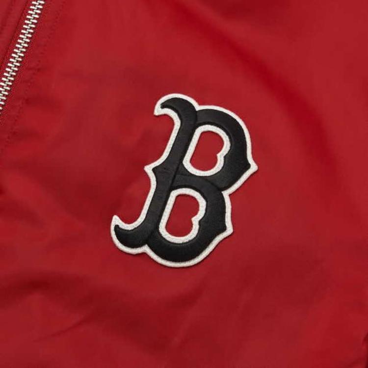 Ny MLB Baseballjakke Herre Burgunder 3AJPB0124-43WIS