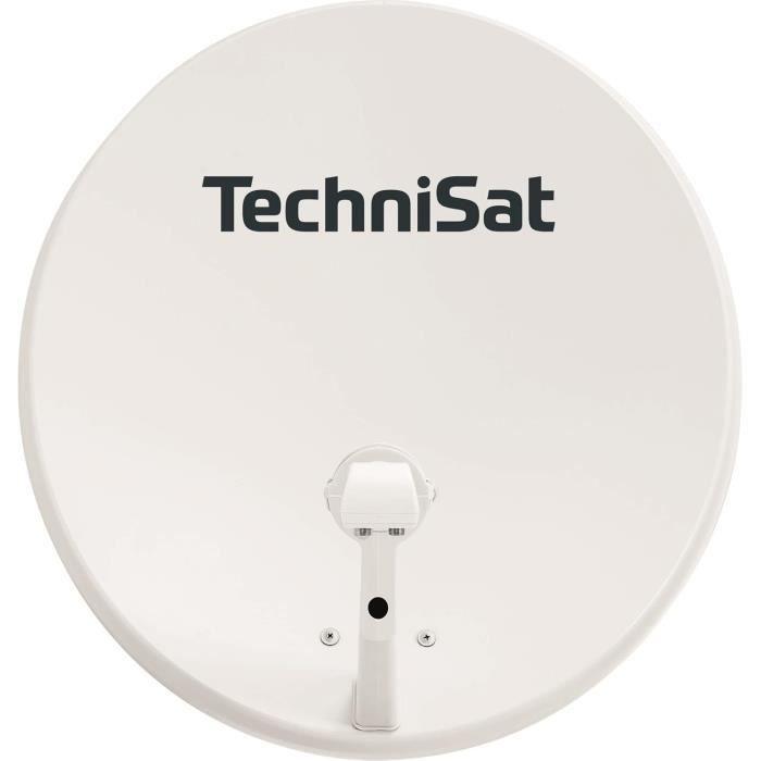 Antenne parabolique - TECHNISAT - TECHNITENNE 60 - 60 cm - Double LNB - Réception Ultra-HD