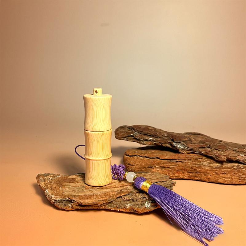 5ml Milieuvriendelijke Bamboe Roll-on Flesje met Kwastjes Stalen Rollerbal Navulbaar Container voor Doe-het-zelf Parfum Lipgloss