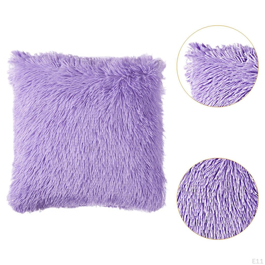 Plush Cushion Cover Elegant Bedding Comfortable Home Decor, Throw Pillow Cover,