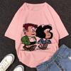 Mafalda Kawaii Graphic Print T-shirt Women Harajuku Aesthetic Pink Tops Y2k Casual Tshirt 2026 Newest Summer Fashion Female T Shirt