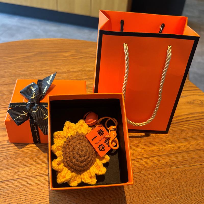 Wish-Fulfillment Crochet Keychain - Girly Style, Perfect for Keys & Backpacks