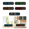 Digital Alarm Clock Desk Clocks Decorative Large Numbers LED Display for Table Home