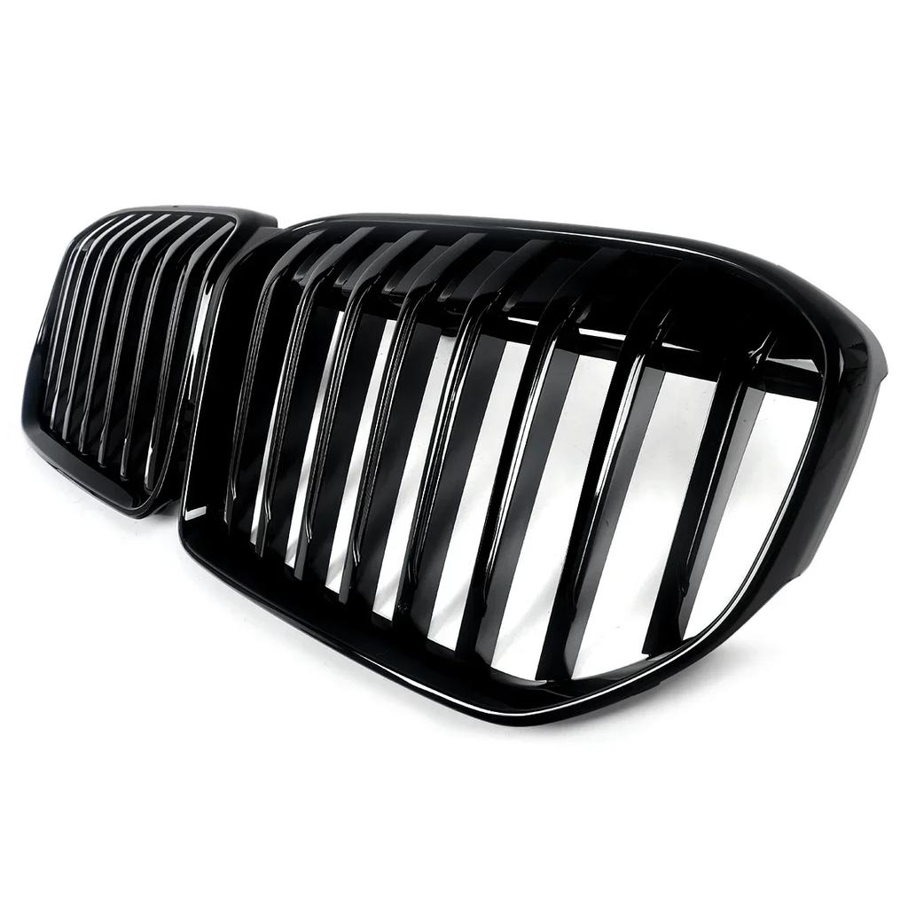 MAGICKIT FOR BMW 7 SERIES G11 G12 LCI SINGLE SLAT FRONT KIDNEY GRILLE GLOSS BLACK 2019+ Accessories