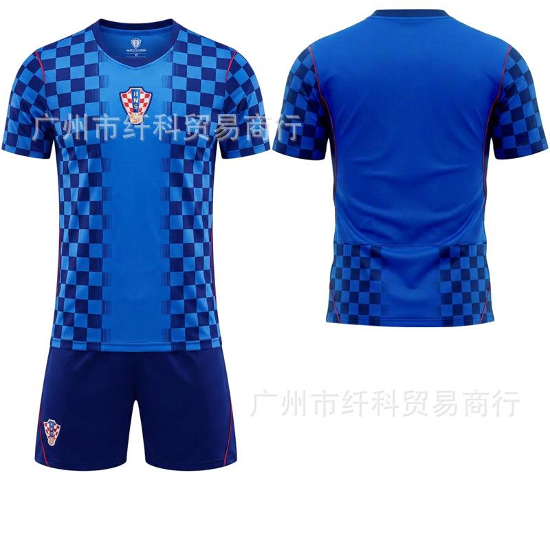 

2026 World Cup Croatia away football jersey set No. 10 Modric jersey national team jersey new #16