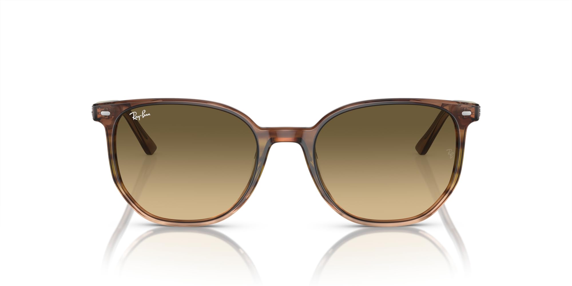 

Солнцезащитные очки RB2197F ELLIOT STRIPED BROWN GRADIENT GREEN 54 [Ray-Ban]