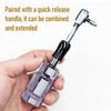 Mini Ratchet Wrench Comfortable Grip High Torque Output Multifunctional Bit Compatibility Hexagonal Handle Wrench Manual Tightening Tool