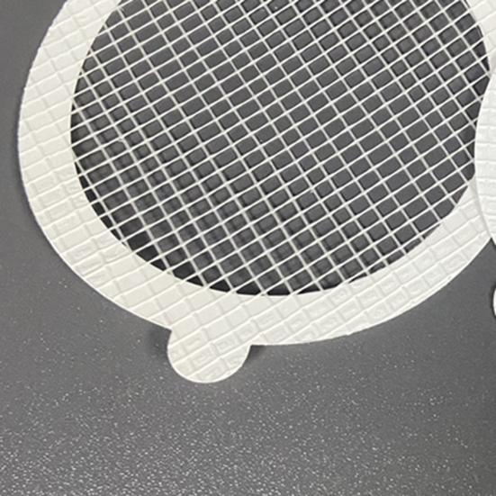 30Pcs Sink Strainers Disposable Self-adhesive Fiber Shower Drain Hair Trap Mesh Stickers for Bathroom