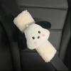 1pc Universal Car Headrest Neck Pillow Plush Dog Cute Cartoon Comfortable Vehicle Supplies Car Seat Accessories New Decoration