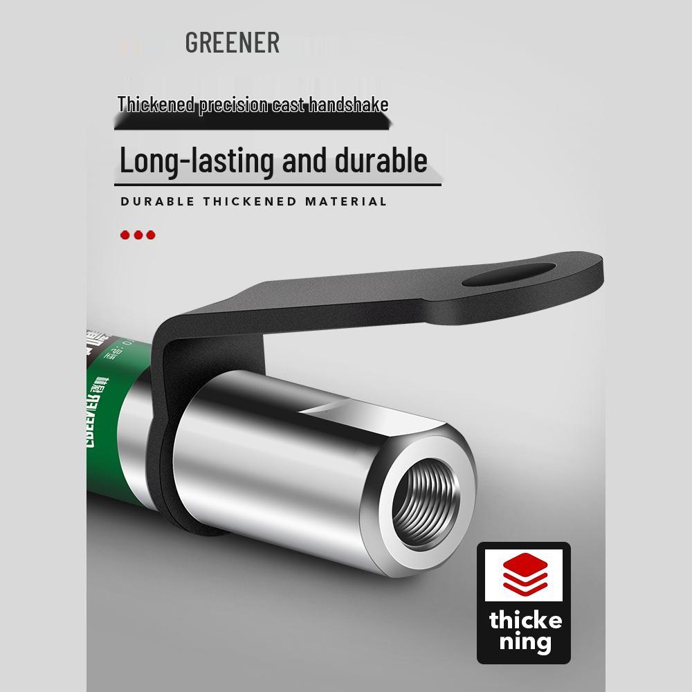 Green Forest High-Pressure Manual Locking Grease Gun Nozzle Set