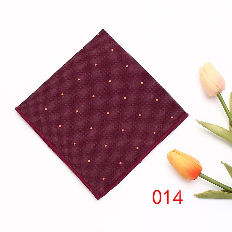 Men'S Business Suit Pocket Towel Pattern Wedding Chest Towel Handkerchief Banquet Small Square Towel Suit Accessories