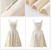 2026 New Yellow Sleeveless Spaghetti Strap Dress for Petite Women: Beautiful Early Spring/Summer Vest Skirt