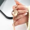 Ladies' Watch Fashion Leisure Love Bracelet Exquisite and Compact Quartz Watches Female Student Watch Gift Relogio Feminino