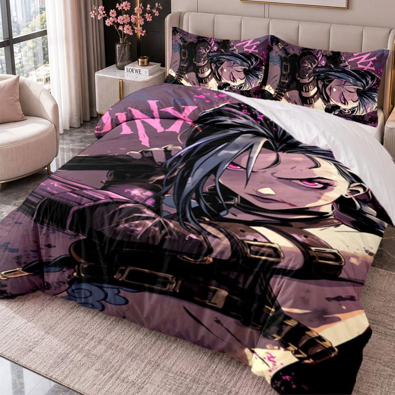 Arcane 3Pcs Bedding Set Duvet Cover With Two Pillowcases For Bedroom Home Decoration
