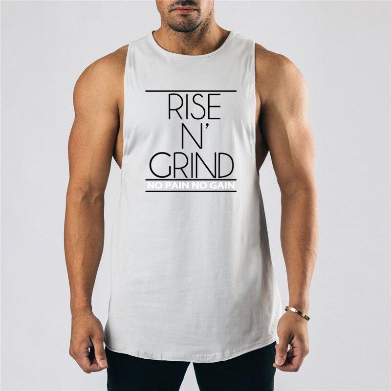 Gym Bărbați Muscle Casual Tank Top Vestă de fitness la modă Cămașă sportivă fără mâneci Îmbrăcăminte de antrenament pentru alergare Body bodybuilding