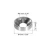 uxcell M4 Washer Cone Cup Type Countersink Washer Hole Diameter 4.1mm/0.16 Aluminum Gasket Cup Head Washer for RC/FPV/PC/Drone/Machine Accessory