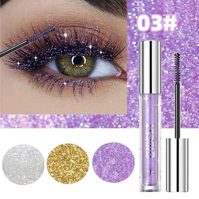 Wasserfeste Sparkling Diamond Mascara – Glitzerndes Schneeflocken-Finish, wischfest, für jeden Hauttyp