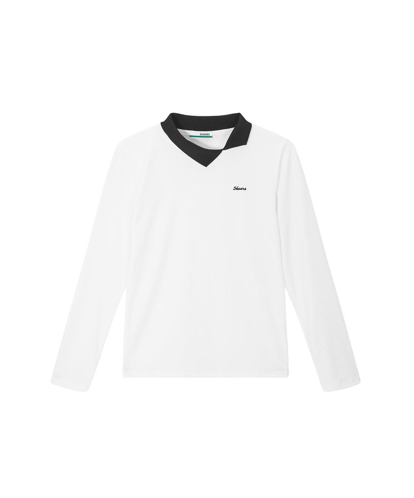 5HOURS Shirts Collar Cooling Layer _ White