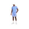 Nike Calções Casuais Três Quartos com Cintura Elástica com Logótipo Calções Masculinos Azul-Claro FD5330-494