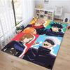 Jujutsu Kaisen Characters Home Carpet Office Decorative Carpet For Living Room Bedroom Door Mat Floor Rug Computer Chair Area Rug