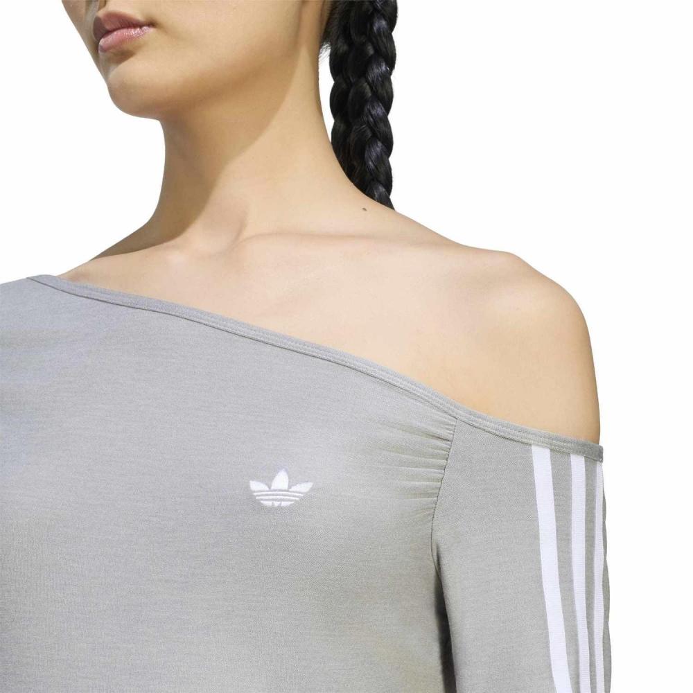 adidas W Asimetrik Üst Badigirl Le8311 Mgreyheather