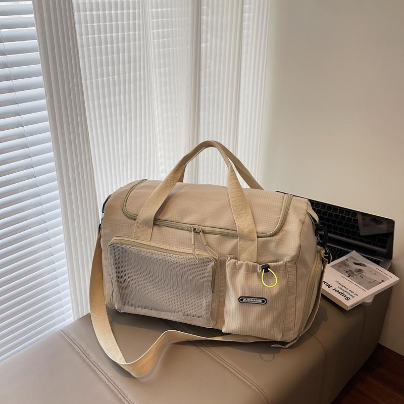 Sports Fitness Bag Wet and Dry Separate Swimming Crossbody Bag Lightweight Large Capacity Short-Distance Travel Shoulder Bag