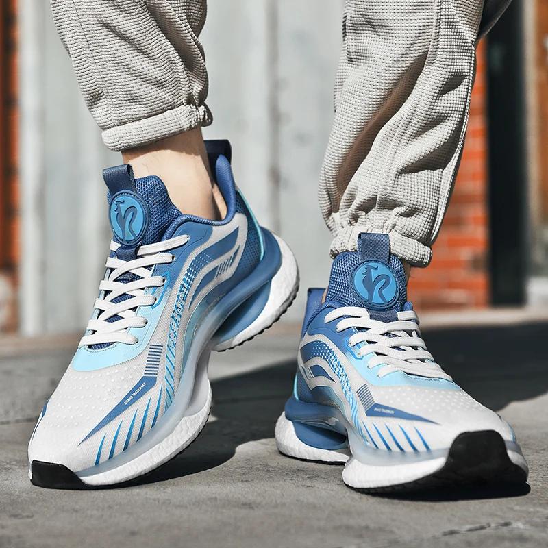 Pánské běžecké boty Carbon Plate pro ženy, breathalbe sportovní boty na běhání, nové odpružené ultralehké tréninkové tenisky pro muže