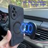Magnetic Retro Leather Soft Case For Honor 200 Pro Honor200 Pro 5G  Wireless Charging Phone Case Cover