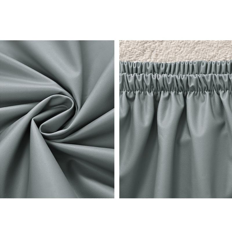 PU Bar Stool Cover Water Resistant Durability Barstool Cover For Home Restaurants And Coffee Shops PU Leather Cover