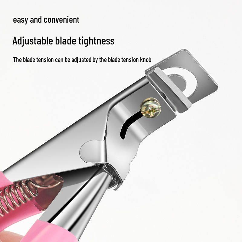 U-Shaped Nail Clippers and File for Gel Extensions - Salon-Quality Manicure Tool Set