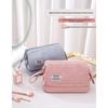 Waterproof Travel Makeup Bag Large Capacity Cosmetic Organizer for Women Men, 2025 Portable Handbag Storage Pouch with Zipper