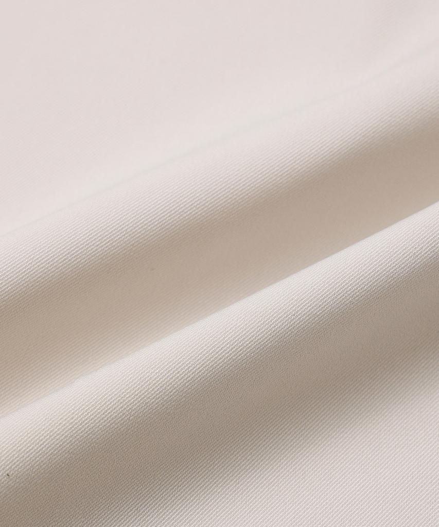 Michikoleondeonkosino Two-Pintuck Wide Slacks Cream Beige