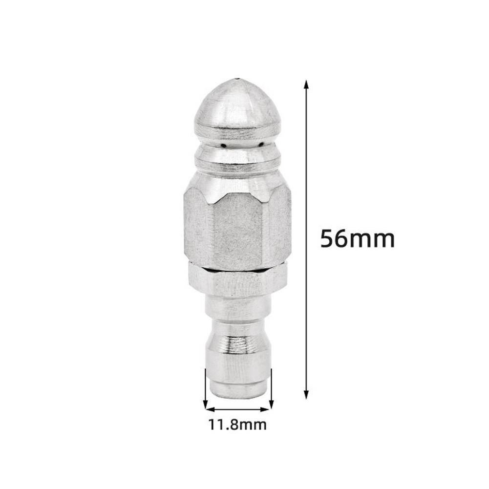 High Pressure Drain Sewer Jetting Nozzle For Cleaning Drains Efficient Debris Cutting Versatile Cleaning Nozzle Kit