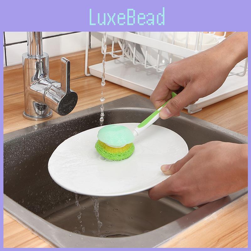 Sponge Bottle Brush For Gentle Cleaning Of Cups And Mugs With Ergonomic Handle