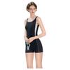 PULASSI Swimsuit One-Piece Boyleg for Women