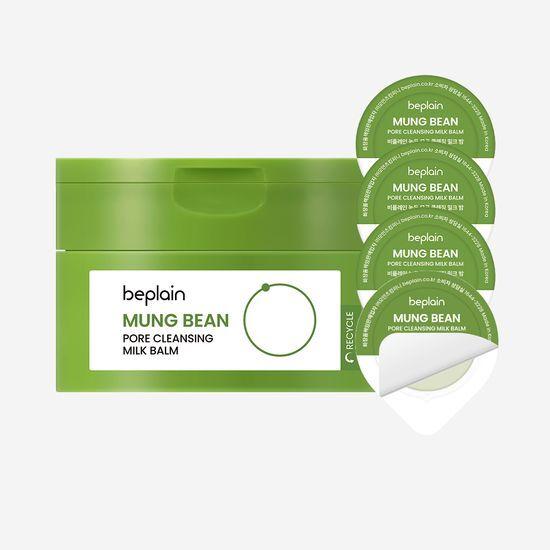BEPLAIN Green Bean Pore Cleansing Milk Balm 100ml Special Offer (+3ml*4ea)