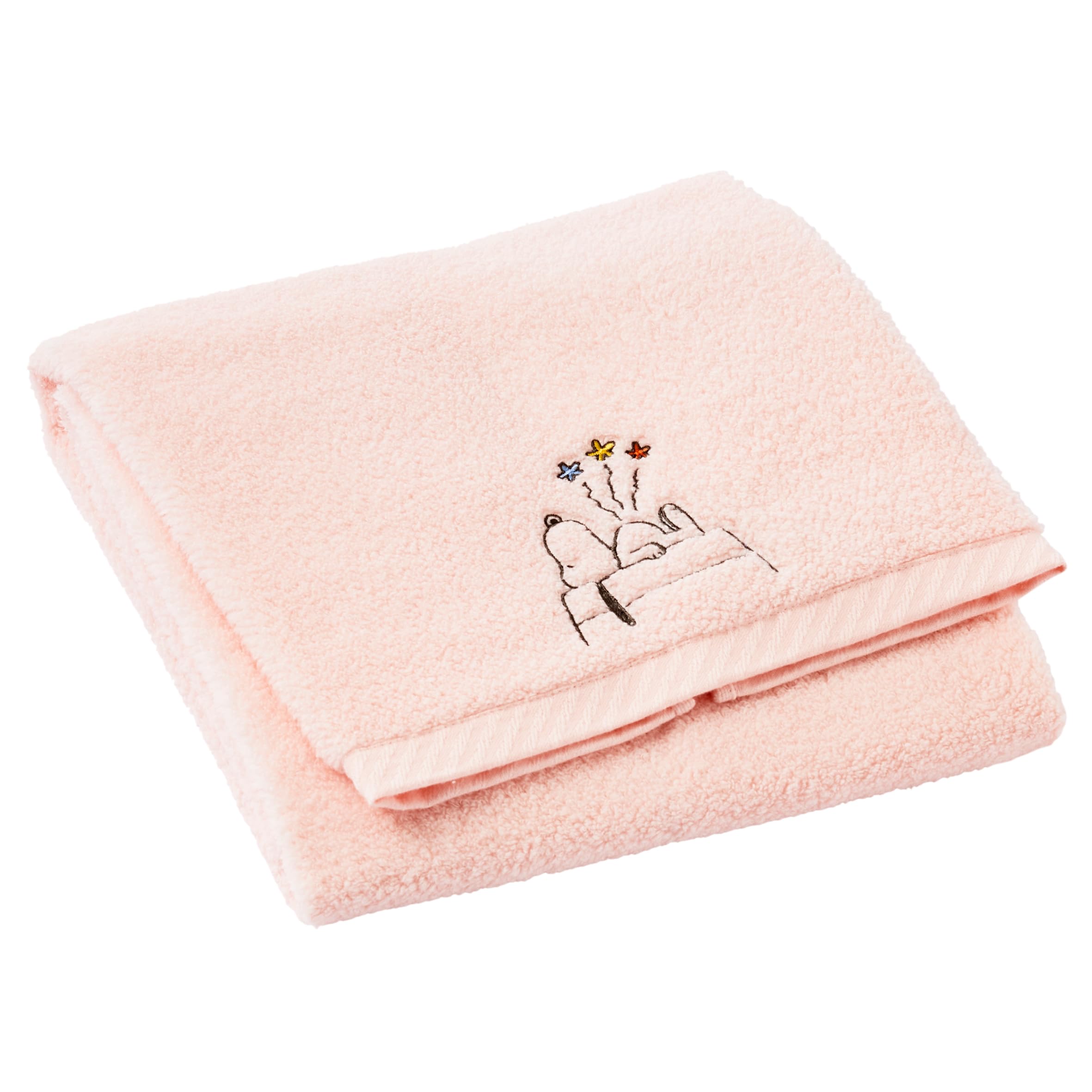 

Nishikawa Snoopy Bath Towel 60x120cm Washable Cotton Soft with thread Made with hollow thread Fluffy and light Moisture absorbent Fluffy One point