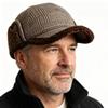 Fleece Lined Winter Trapper Hat Thick Fleece Cap Windproof Cap Earflap Baseball Cap  Middle Aged