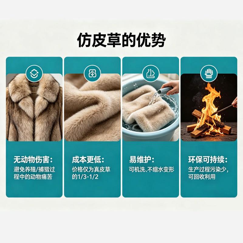 Womens Reversible Faux Fur Jacket With Hooded Design 2026 OL Style Long Sleeve Coat Office Commute