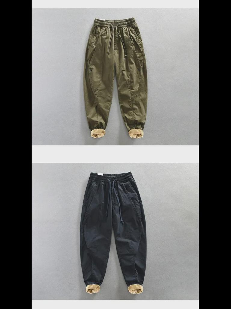 Z640 Męskie pluszowe kombinezony casualowe