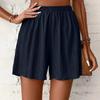 Dámské letní šortky s elastickým pasem - Prodyšné a pohodlné, Multifunkční na pláž, na piknik, pro volný čas, Elegantní vzhled, Měkká tkanina