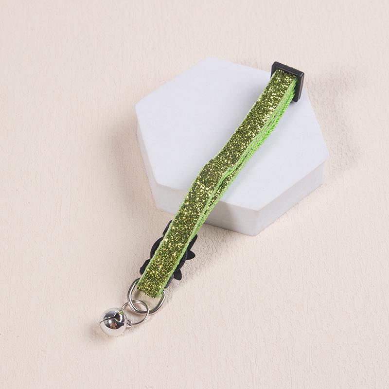 1PC Reflective Breakaway Cat Collar Safety Elastic Adjustable Neck Strap With Bell For Kitten Puppy Pet Leash Accessories