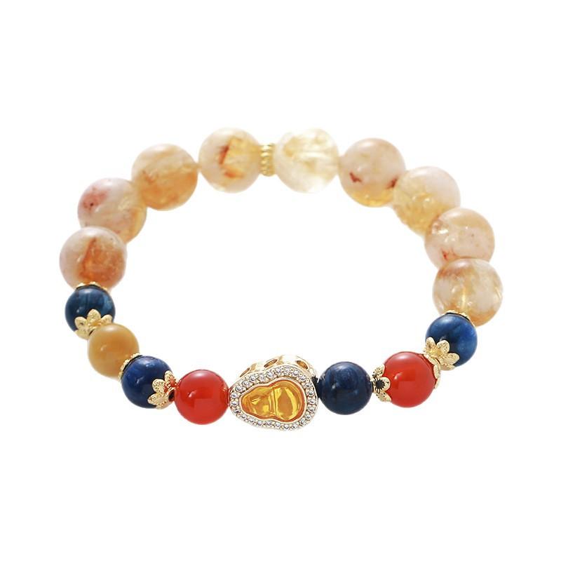 Agate Crystal Bracelet.fashion Women Daily Jewelry Gift