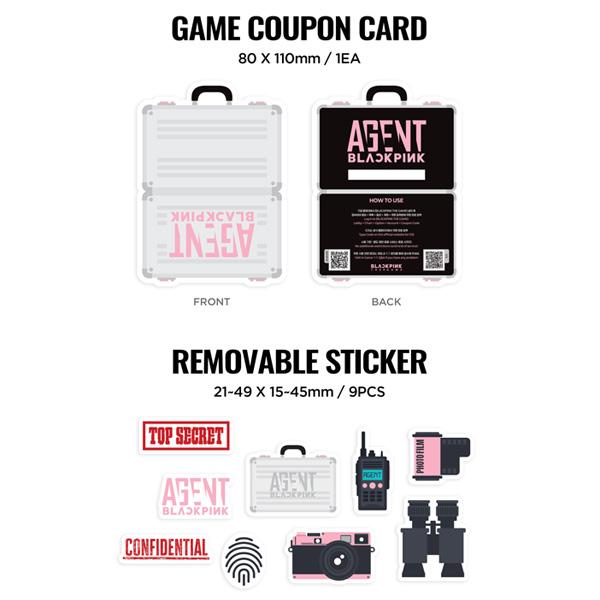 Blackpink THE GAME PHOTOCARD COLLECTION [Agent Blackpink]