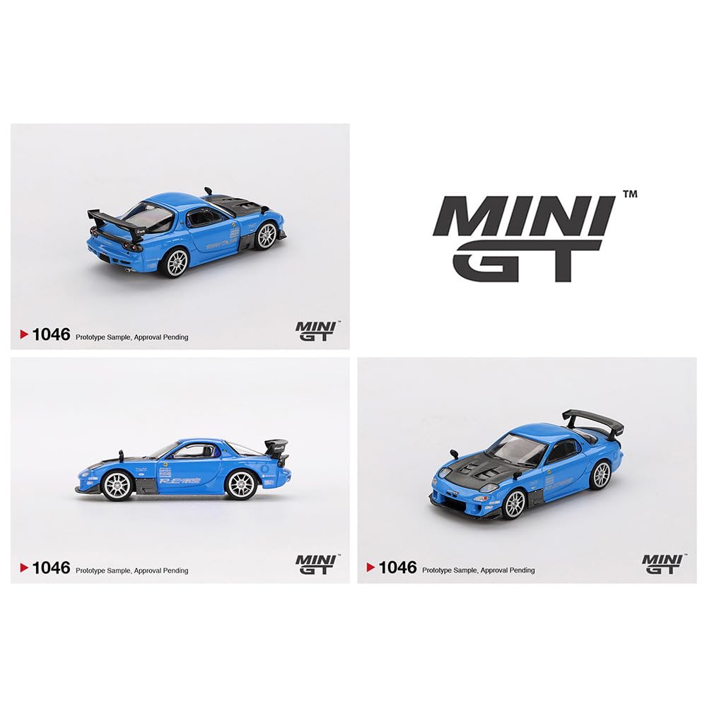 MINI GT scale MAZDA 20B NA Mazda RE Amemiya 20B NA Blister Package 164 RX-7 RE-AMEMIYA ROTOR-7 "AMA-SAN GO" RX-7 3ROTOR-7 "Ama-san Go" MGT01046-BL