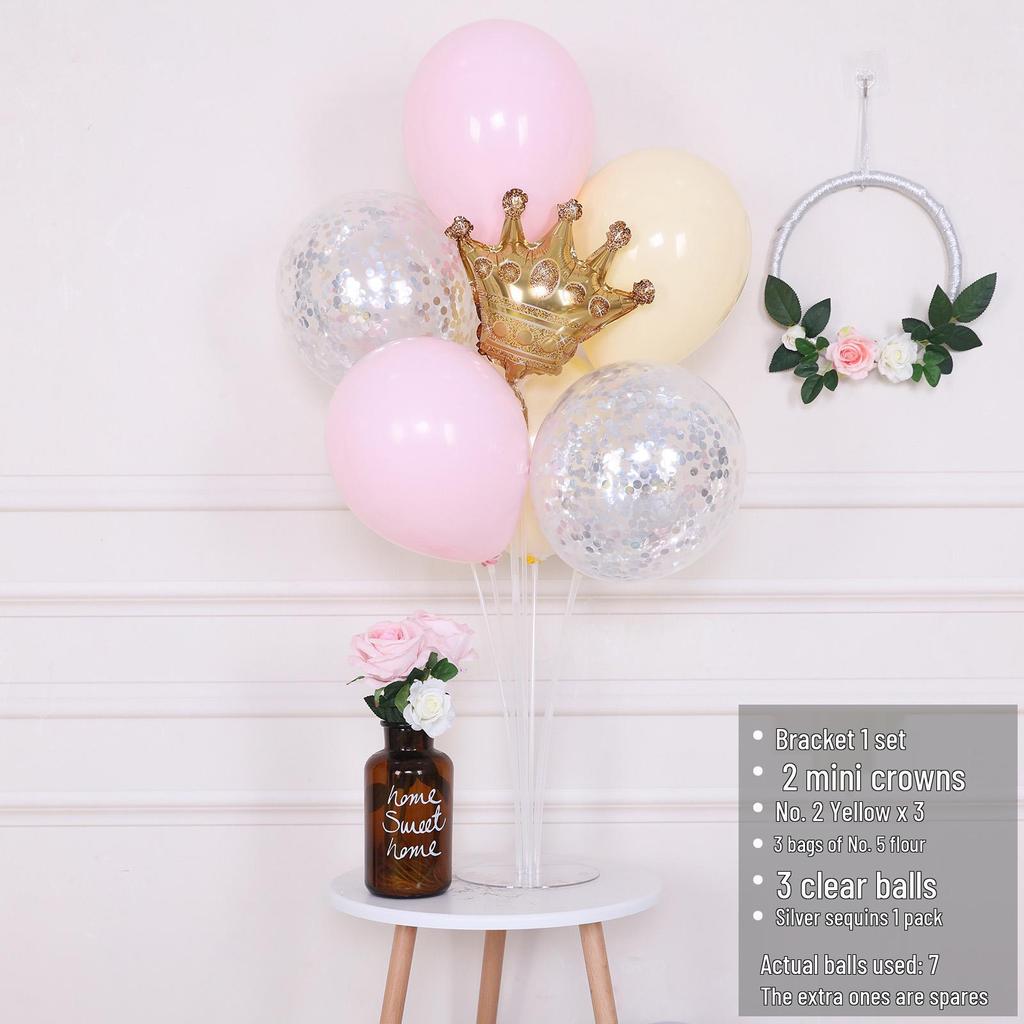 Macaron Balloon Stand for Children's and Adults' Birthday Party Table Decorations
