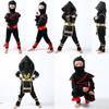 Stunning Boys Kids Ninja Assassin Samurai Warrior Fancy Dress Costume For Halloween