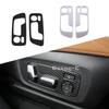 For BMW X5 Xdrive G05      ABS/Steel Car Seat Adjustment Switch Cover Decoration Trim Stick Hood Accessories